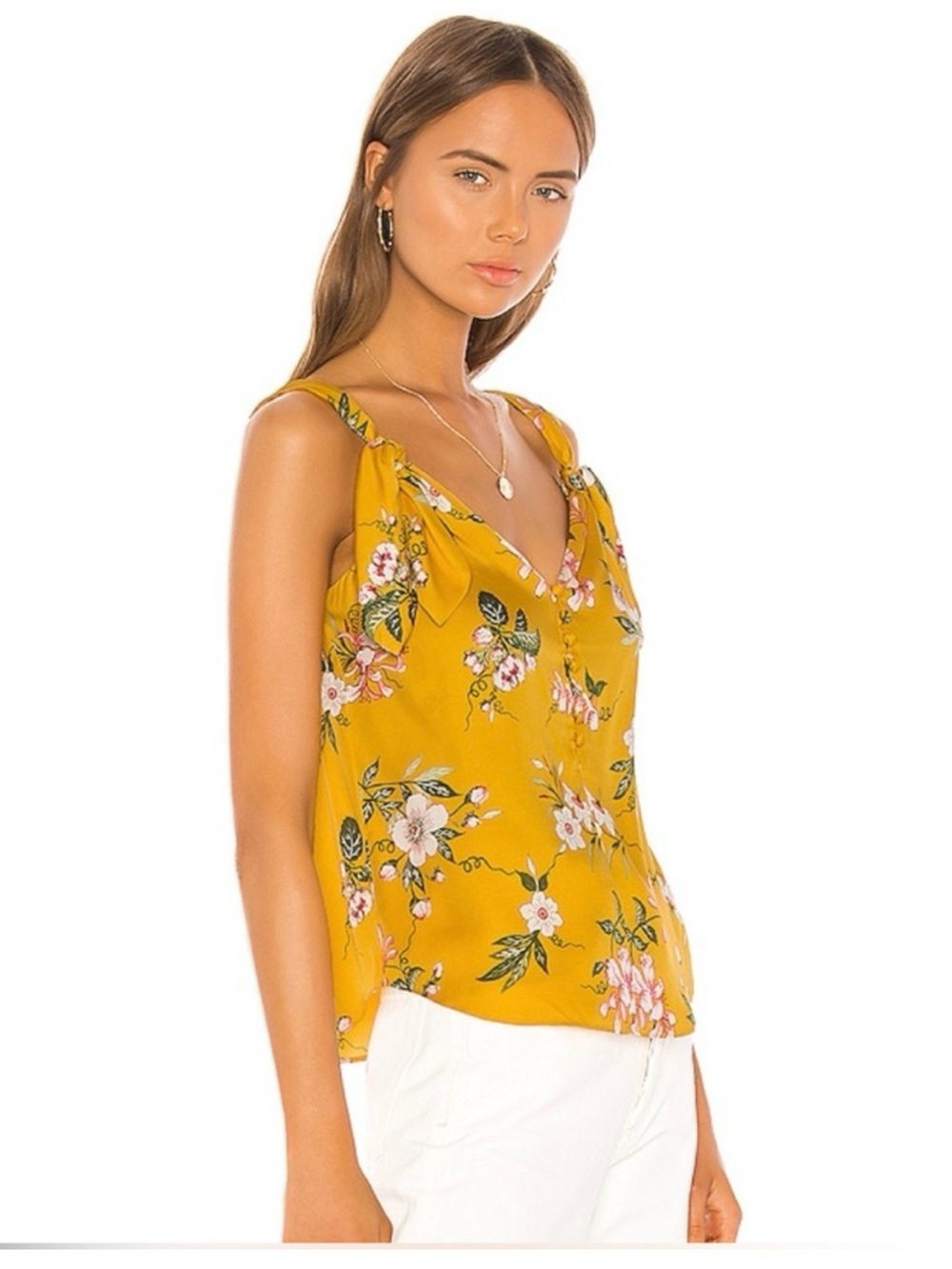 Rebecca Taylor Yellow Blouse